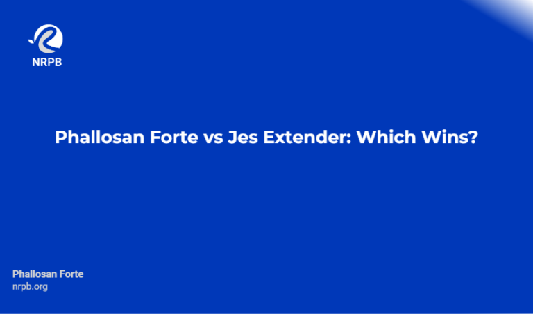 Phallosan Forte Vs Jes Extender: Which Wins?