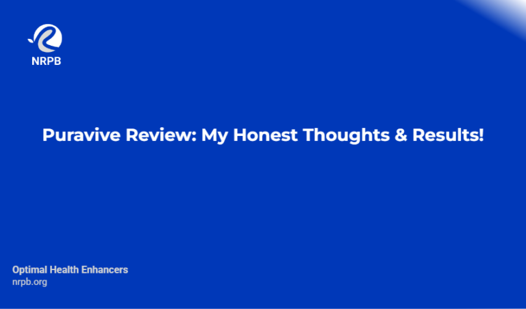 Puravive Review: My Honest Thoughts & Results!