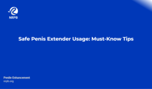 Safe Penis Extender Usage: Must Know Tips