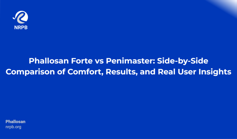 Phallosan Forte Vs Penimaster: Side By Side Comparison Of Comfort, Results, And Real User Insights